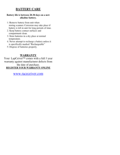 RACECEIVER LapCeiver Quick Manual