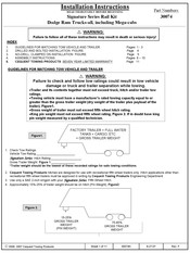 Cequent Towing Products 30074 Installation Instructions Manual