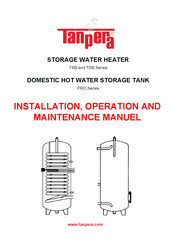 Tanpera PRO-4000/10-EV Installation, Operation And Maintenance Manual