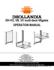 Dhollandia DH-VB Series Operation Manual
