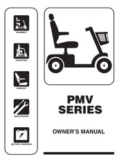 Pride Mobility PMV Series Owner's Manual