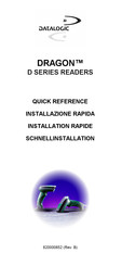 Datalogic DRAGON D Series Quick Reference