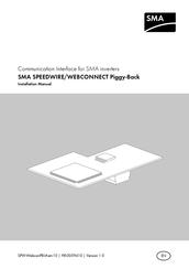 SMA SPEEDWIRE/WEBCONNECT Piggy-Back Installation Manual