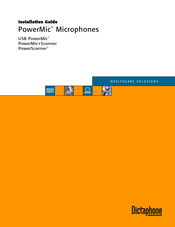 Dictaphone PowerScanner Installation Manual