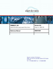 Davicom FMBM-01 Reference Manual