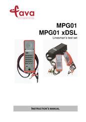 Fava MPG01 xDSL Instruction Manual
