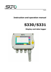 SUTO S330 Instruction And Operation Manual