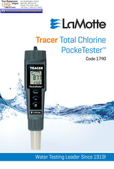 LaMotte Tracer Total Chlorine PockeTester 1740 Manual