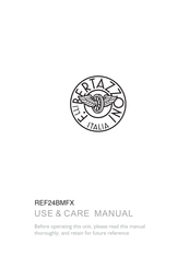 Bertazzoni REF24BMFX Use & Care Manual