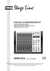 IMG Stage Line MMX-824 Instruction Manual