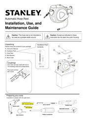 Stanley BXGT10147E Installation, Use And Maintenance Manual