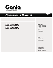 Terex Genie GS-3268DC Operator's Manual