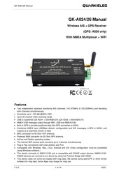 Quark-Elec QK-A026 Manual