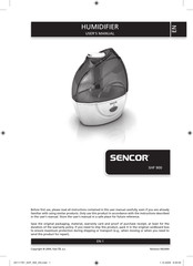 SENCOR SHF 900 User Manual