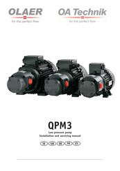 OLAER OA-Technik QPM3 Installation And Servicing Manual