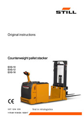 Still EXG-16 Original Instructions Manual