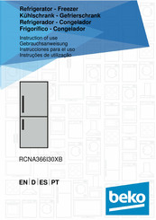 Beko RCNA366I30XB Instructions Of Use