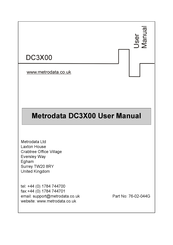 Metrodata DC3200 User Manual