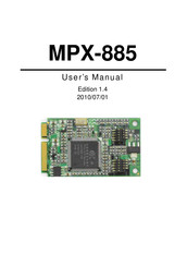 Commell MPX-885 User Manual