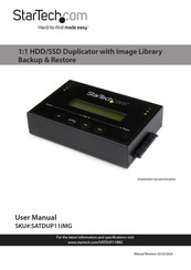 StarTech.com SATDUP11IMG User Manual