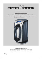 Profi Cook PC-WKS 1012 Instruction Manual