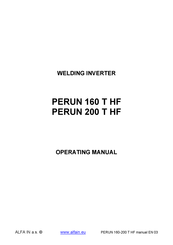 Alfa Network PERUN 200 T HF Operating Manual