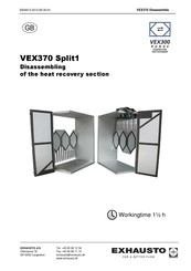 Exhausto VEX370 Disassemble Manual