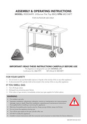 Mitre10 900034495 Assembly & Operating Instructions