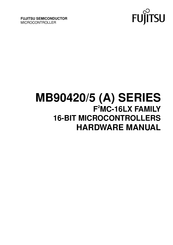 Fujitsu MB90420/5 (A) Series Hardware Manual