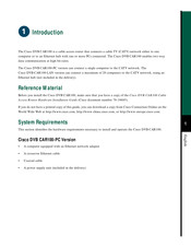 Cisco DVB CAR100-PC Manual