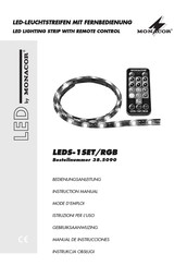 Monacor LEDS-1SET/RGB Instruction Manual