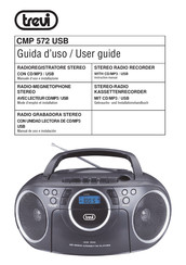 Trevi CMP 572 USB User Manual