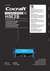 Cocraft HM38 Original Instructions Manual