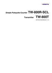 Herutu TW-800R-SCL Instruction Manual