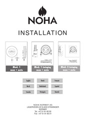Noha Model 2 Swinging Installation Manual