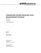 MED Associates ANL-930 User Manual