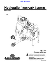 Land Pride HRS3025 Operator's Manual