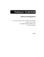Powerleap PL-K6-III/98 Installation Manual