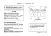 Johannus WM-47 Quick Start Manual