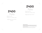 Zagg FOLIO Instructions Manual