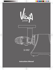 Vidia SJ-002 Instruction Manual