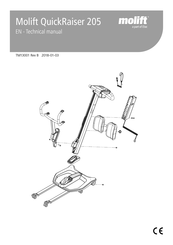 Etac Molift QuickRaiser 205 Technical Manual