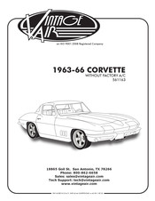 Vintage Air 561163 Manual