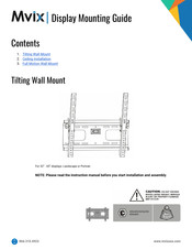 Mvix PLB-42 Mounting Manual