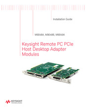 Keysight Technologies M9048A Installation Manual