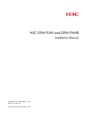 H3C LSPM1FANB Installation Manual
