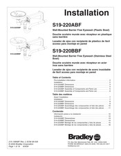 Bradley S19-220BBF Installation Manual