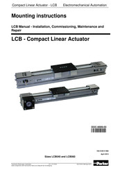 Parker LCB Series Mounting Instructions
