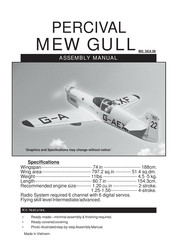 Seagull Models PERCIVAL MEW GULL Assembly Manual