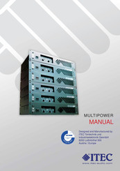 Itec MULTIPOWER 2x1000 Manual